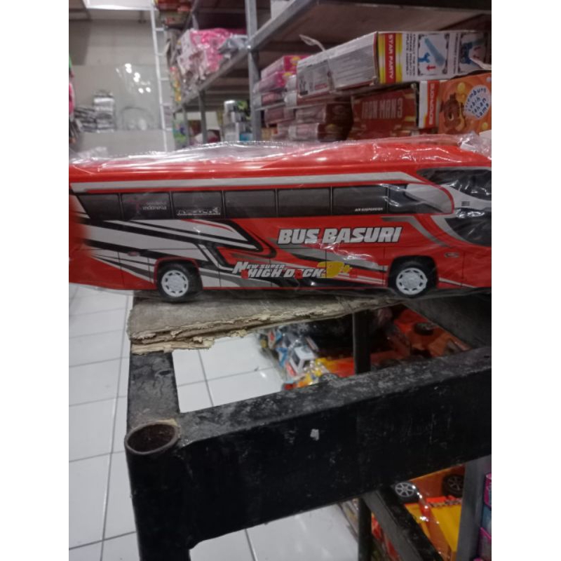 diecast miniatur jet bus 5 ukuran besar