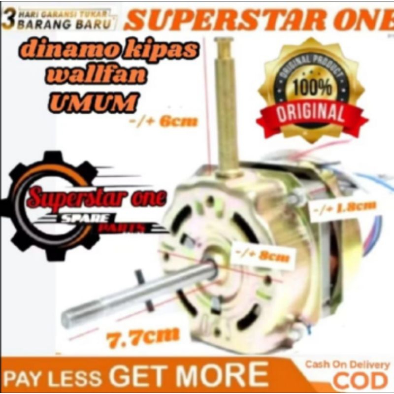 Dinamo kipas angin walfan cina umum dingding