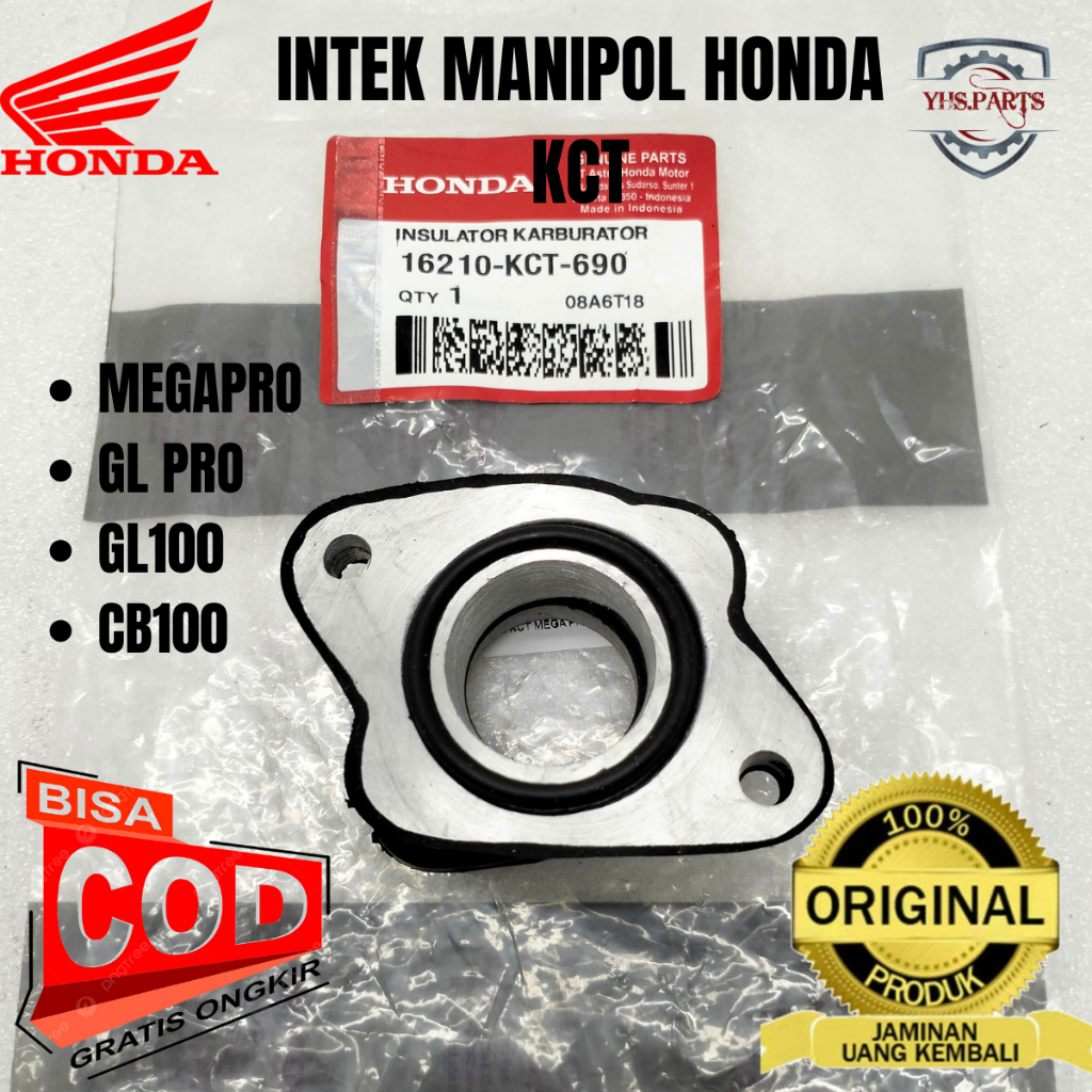 ASLI ORIGINAL INTEK MANIPOL HONDA AHM KCT MEGADRO GL PRO GL 100 CB 100