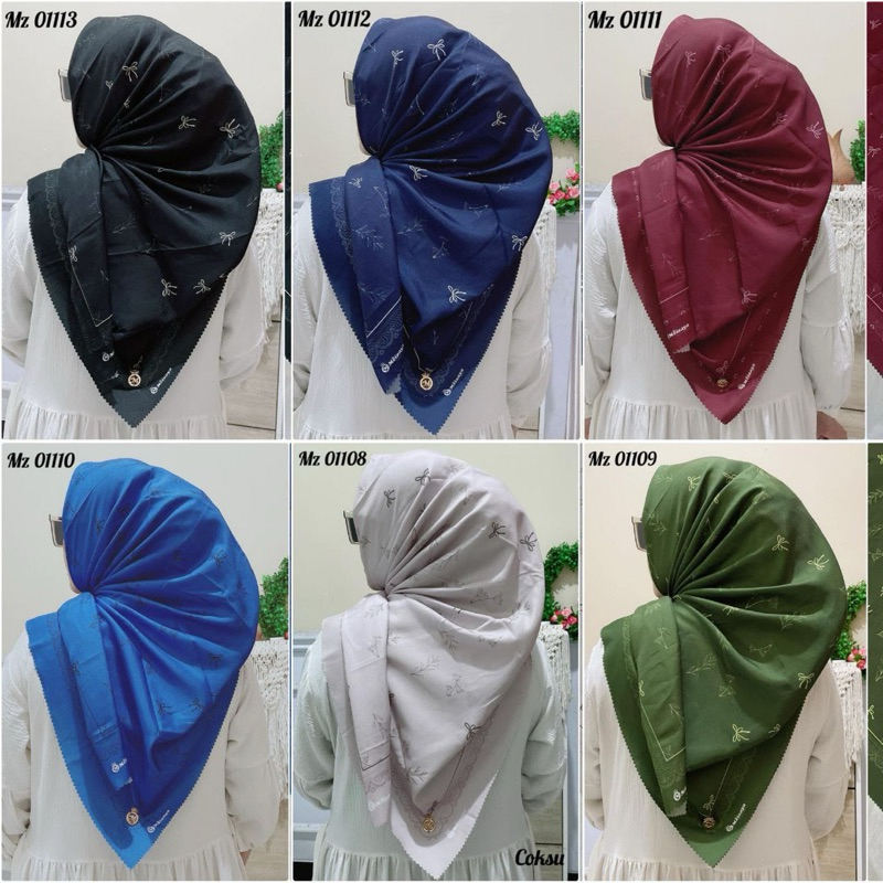 Meizaya Scraft Jilbab Motif Meizaya Standar