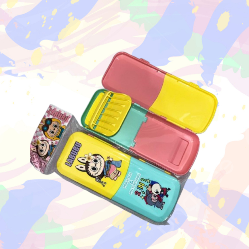 

Tempat Pensil Labubu Pastell