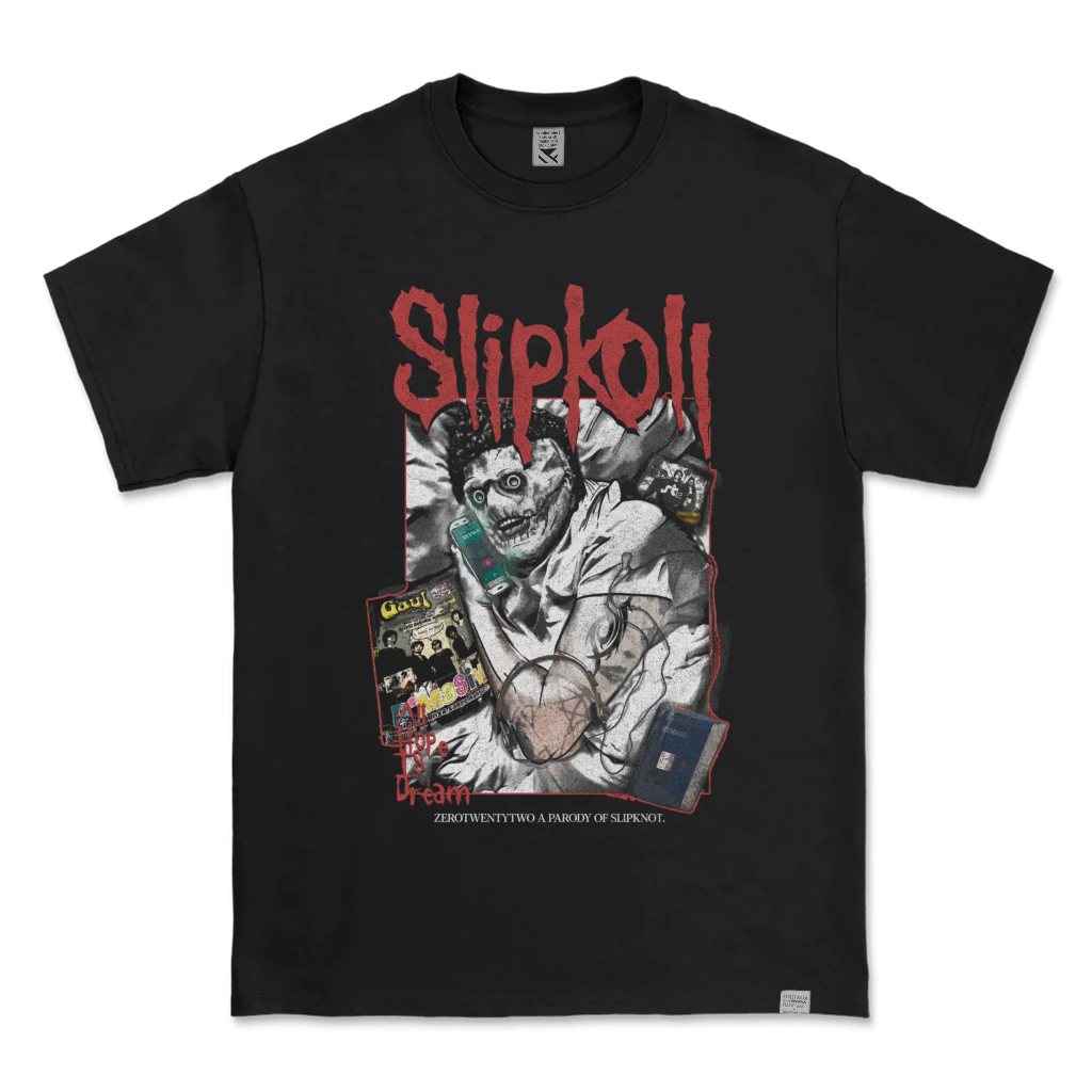 Kaos Skena Plesetan Band Parodi Lucu Slipkoll unisex