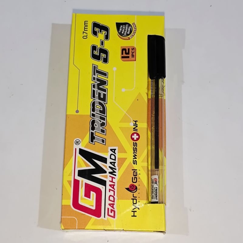 

pulpen GM trrident 0.7 harga per 6 pcs