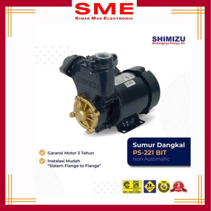 Pompa Air SHIMIZU PS-221 BIT