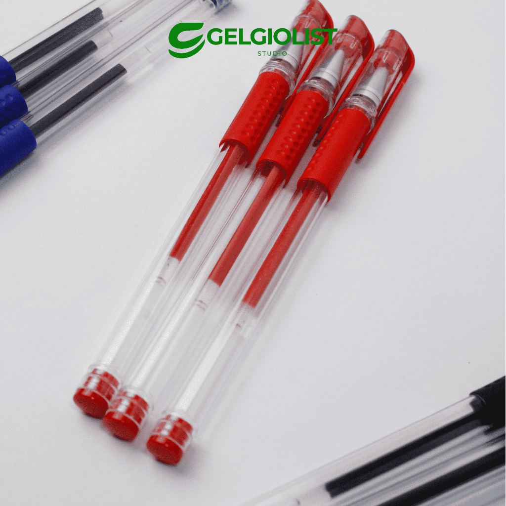 

GELIOLIST - PULPEN TINTA INK 0.5 | KANTOR KULIAH SEKOLAH | TERANG & AWET