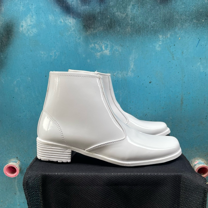Harga Miring Sepatu Pdh Pdu Putih Sepatu Upacara Sepatu Paskibra Mayoret