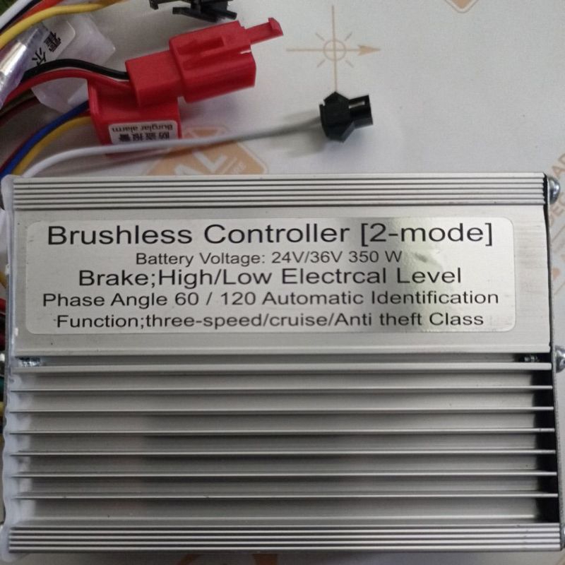 Kontroler brushless 24/36v 350watt universal untuk semua dinamo