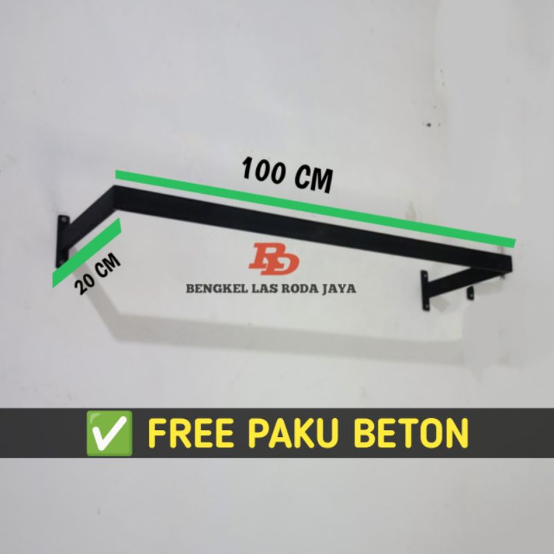 Gantungan baju dinding / gantungan baju dinding besi / gantungan baju dinding tempel / gantungan baj