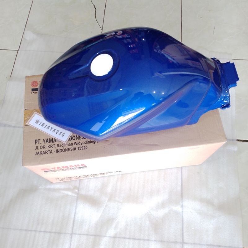 TENGKI TANGKI BENSIN VIXION OLD LAMA WARNA BIRU ORIGINAL YAMAHA