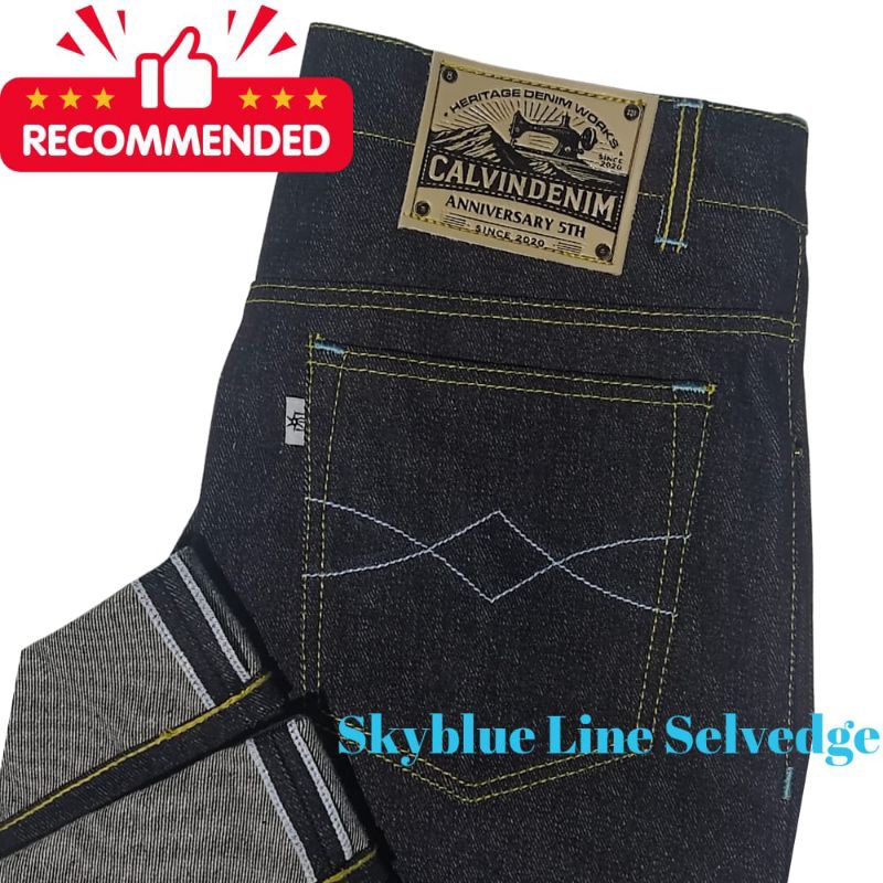 KTY Celana Jeans Denim Selvedge salvage 16 oz