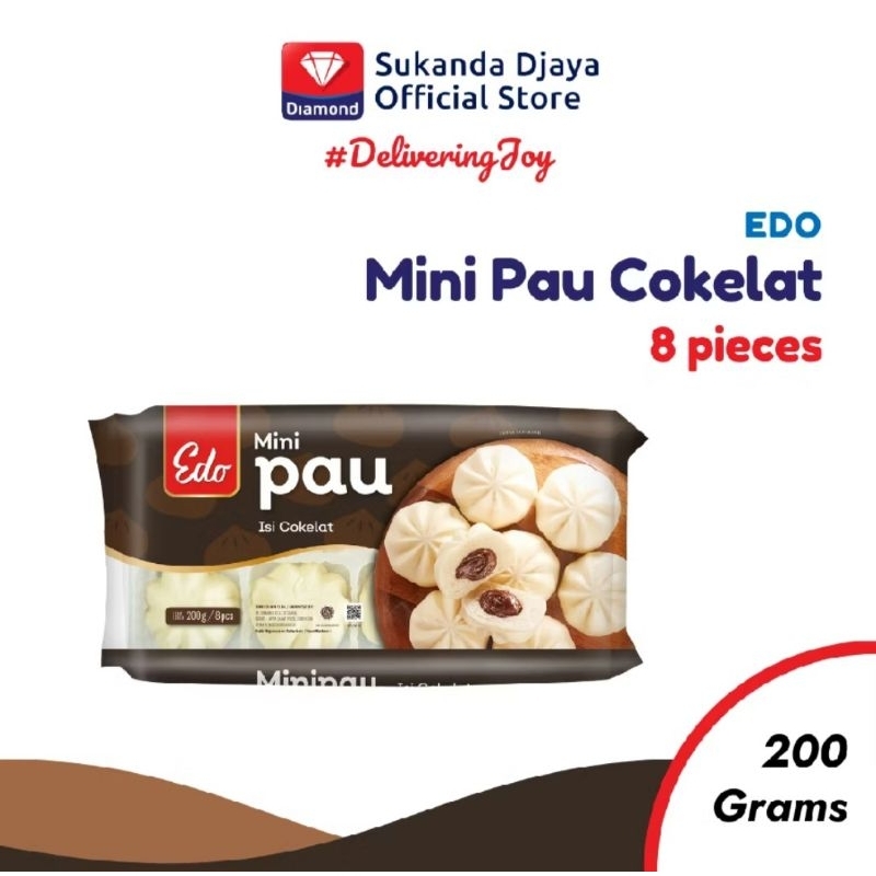 

Edo Mini Pao Coklat 200gr