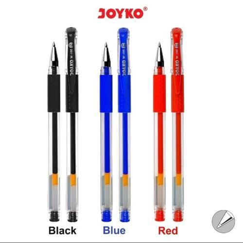 

Gel Pen Joyko JK-100 0.5 mm Bullet Tip 1 Pack 12 pcs CV4