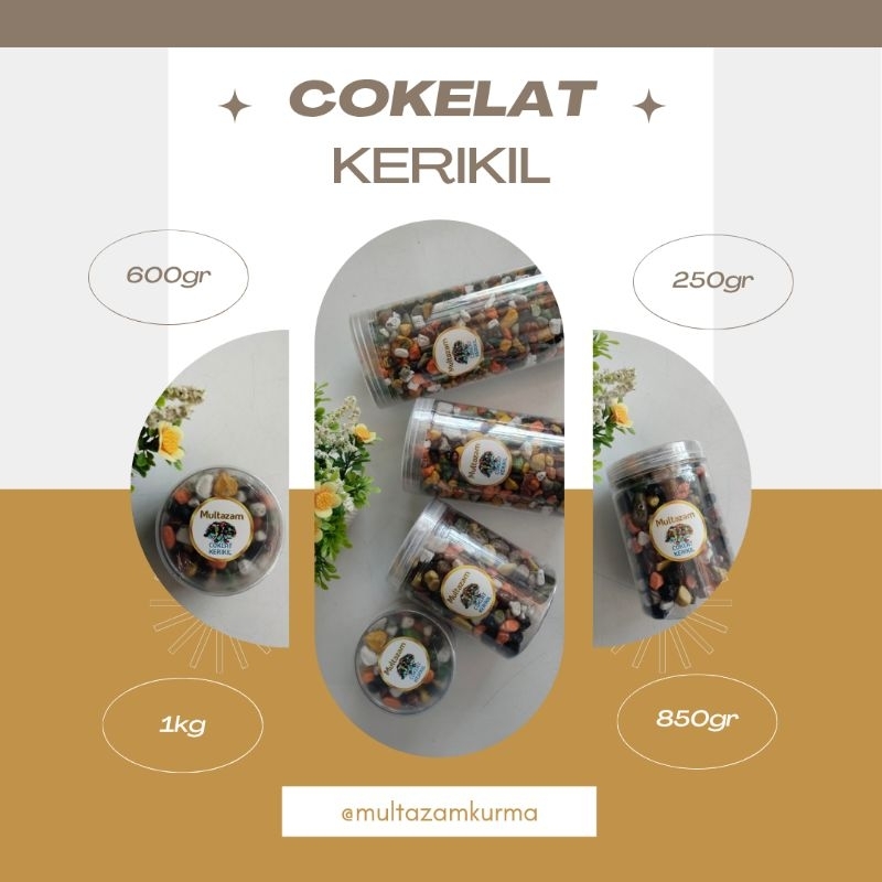 

Cokelat Kerikil Multazam 1kg-Cokelat-Oleh-oleh Haji Umroh-Premium Quality