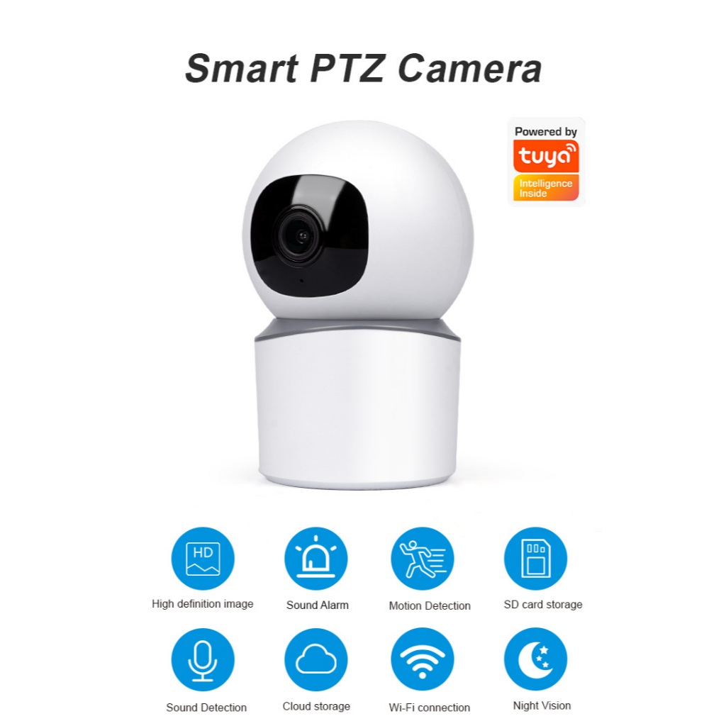 indoor PTZ camera Auto tracking Tuya