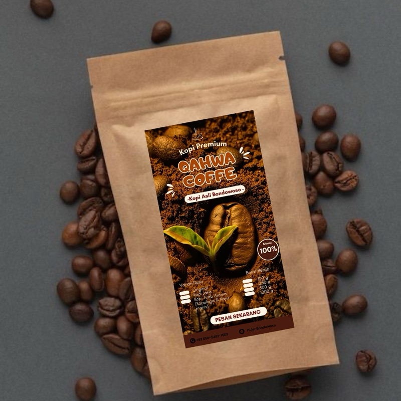 

Kopi Bubuk Arab Premium Aroma (kapulaga&kayu manis)