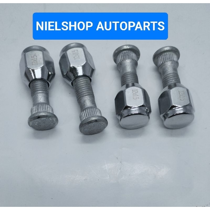 MUR RODA + BAUT RODA UNTUK MOBIL AVANZA/XENIA 4 SET (4BAUT+ 4 MUR)(ORIGINAL)