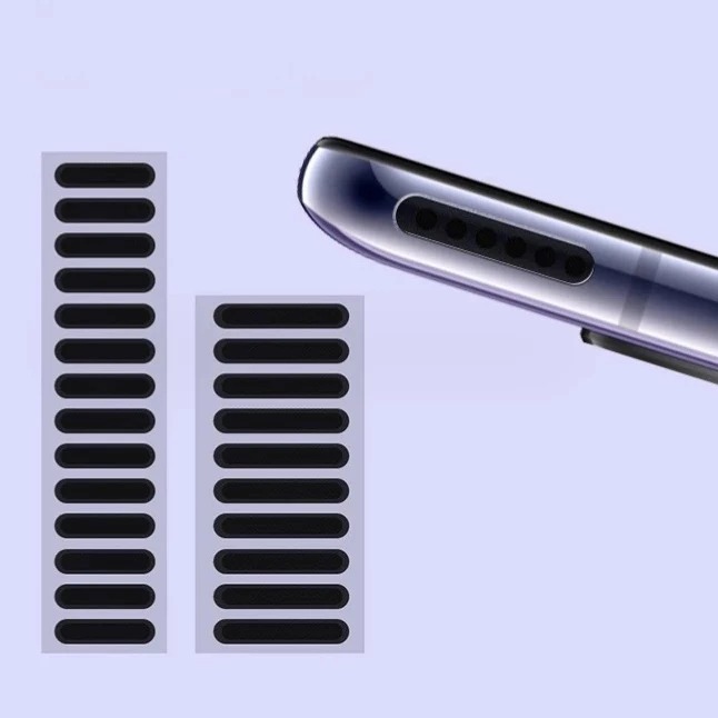 

STIKER PENUTUP LUBANG SPEAKER ANTI DEBU ISI 10 PCS STICKER JARING ANTI DEBU UNTUK SPEAKER HP UNIVERSAL