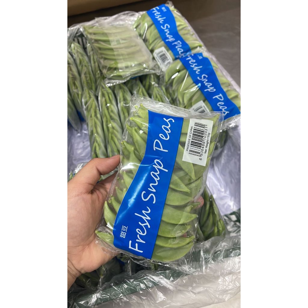 

Sayur Kapri Manis / Snap Peas 1 Dus (4 KG) Fresh Import