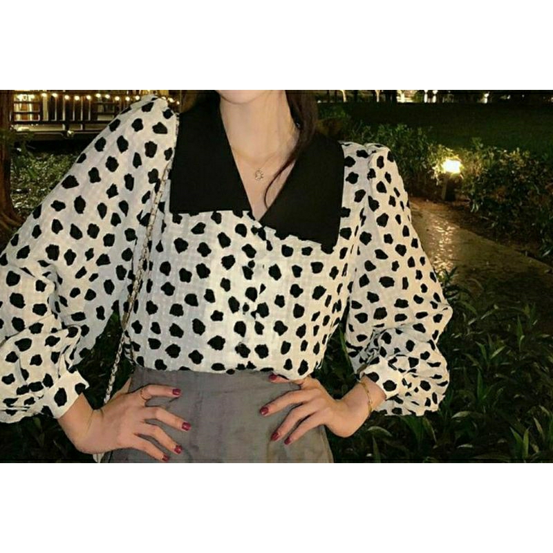 atasan hyuna katun madonna / atasan baju wanita / korean hijab look