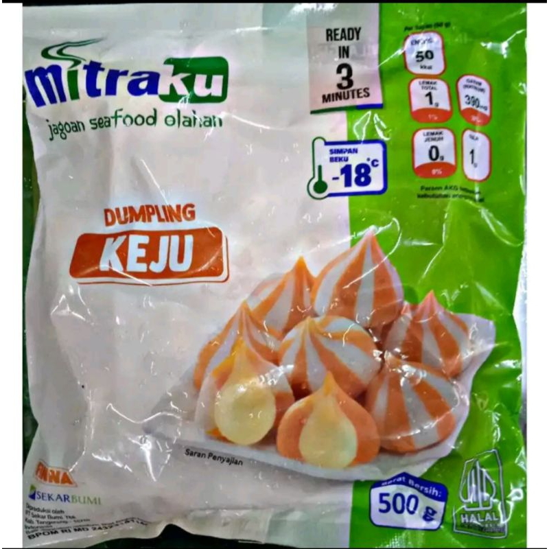 

MITRAKU Dumpling Cheese 500 Gram