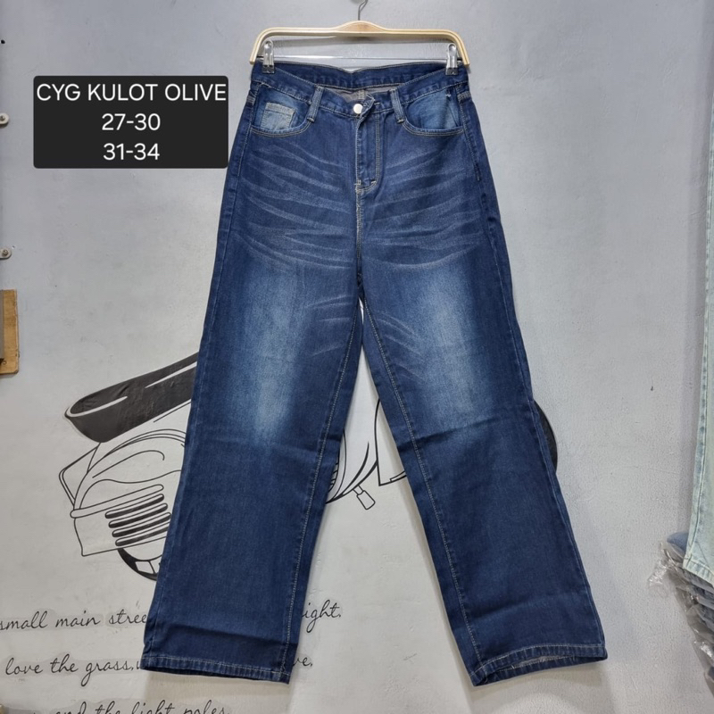 CELANA JEANS WANITA KULOT MURAH IMPORT CELANA KULOT CELANA JEANS KULOT PREMIUM CELANA JEANS WANITA