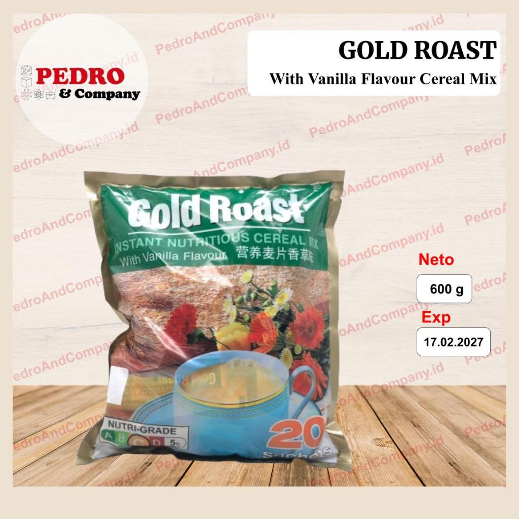 

Gold roast vanilla 600 gram (20 sachets) - instant cereal milk