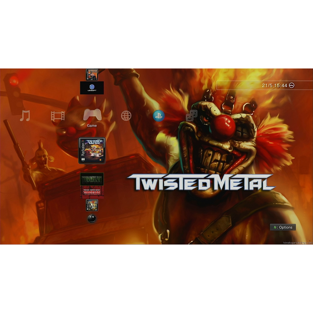 Kaset DVD Game PS1 to PS3 PKG CFW OFW HEN Twisted Metal