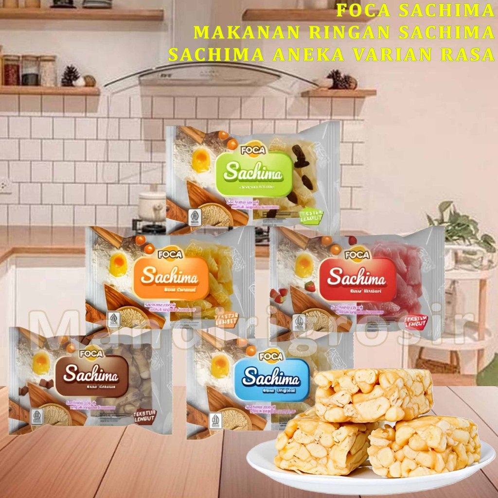 

Makanan Ringan Kue Sachima * Foca Sachima * Sachima Aneka Varian Rasa * 1pcs