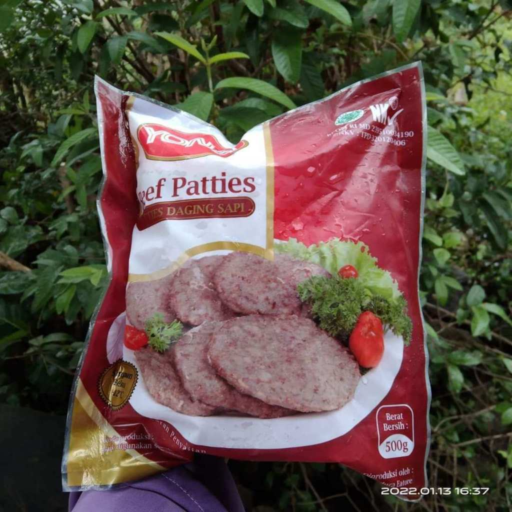 

DAGING BURGER YONA PATIES 500GR