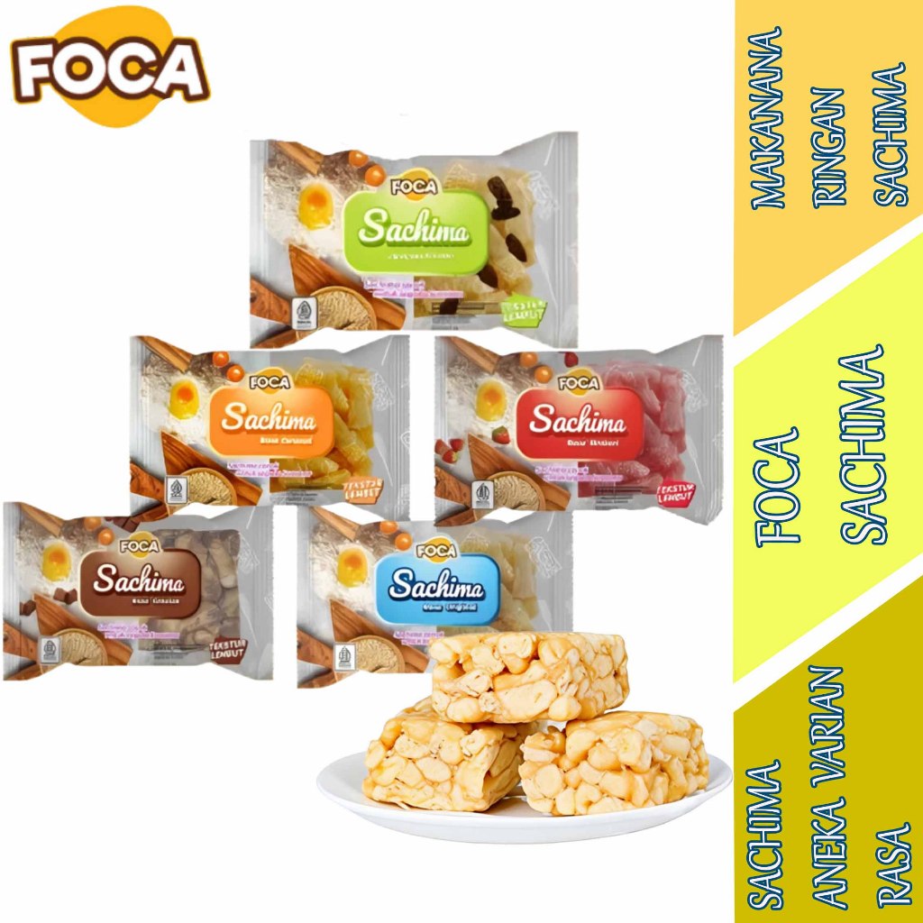 

Sachima Aneka Varian Rasa - Foca Sachima - Makanan Ringan Kue Sachima - 1pcs
