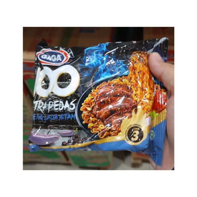 

GAGA 100 EXTRA PEDAS MIE GORENG LADA HITAM 85GR
