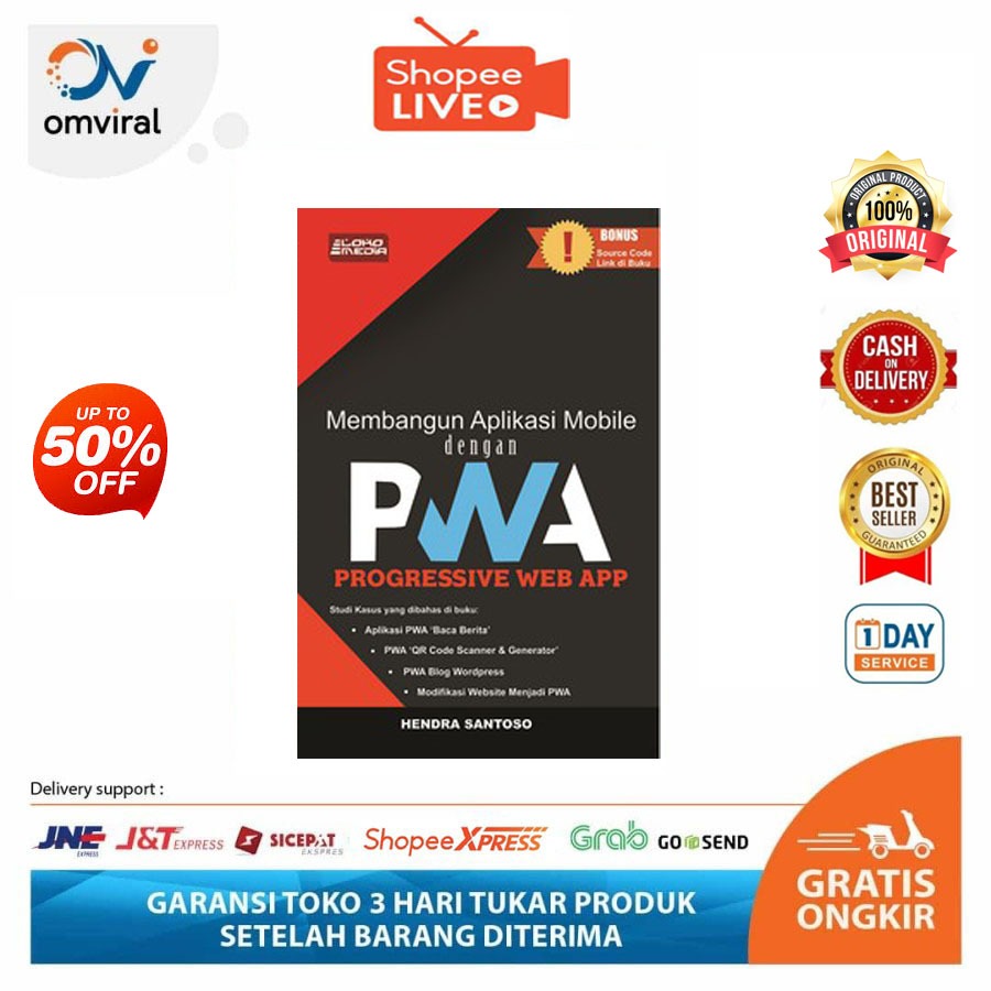 Buku Membangun Aplikasi Mobile dengan PWA Progressive Web App