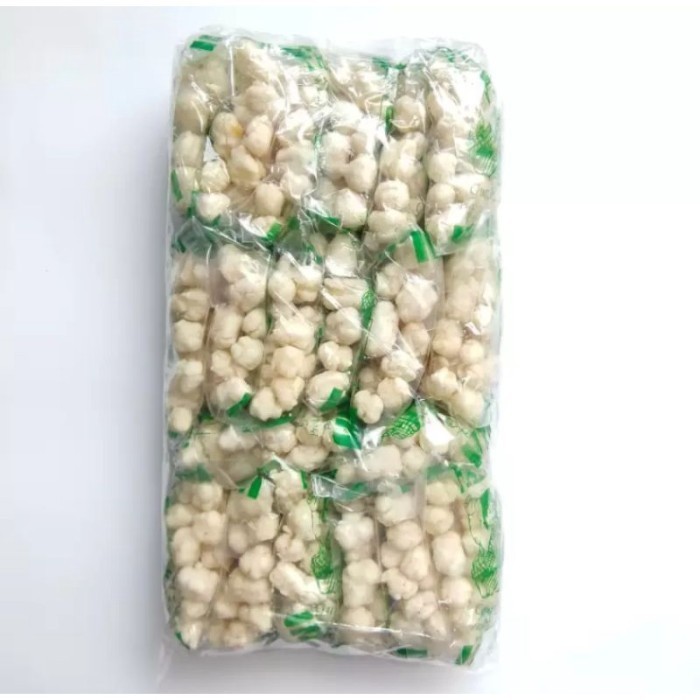 

Pilus Cikur Kemasan 230 Gram - topping Seblak