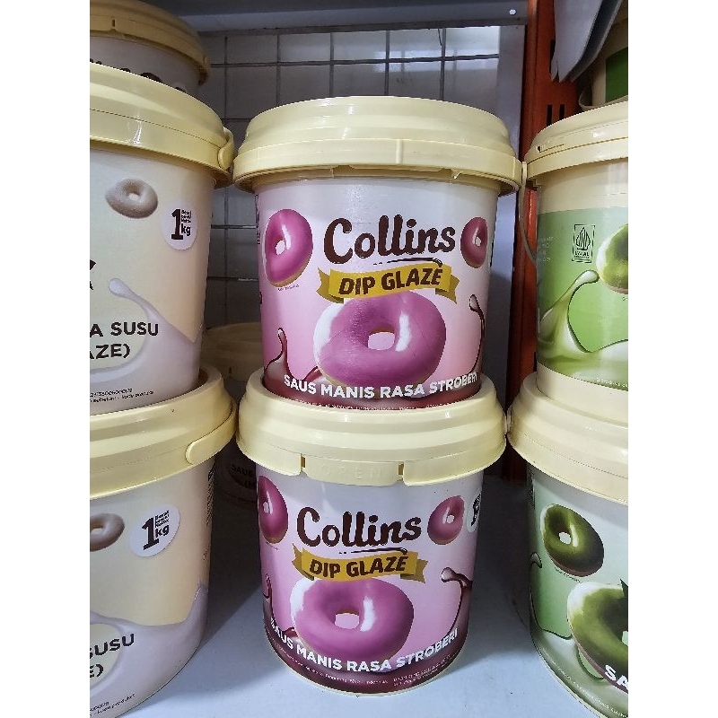 

Collins Dip Glaze Strawberry