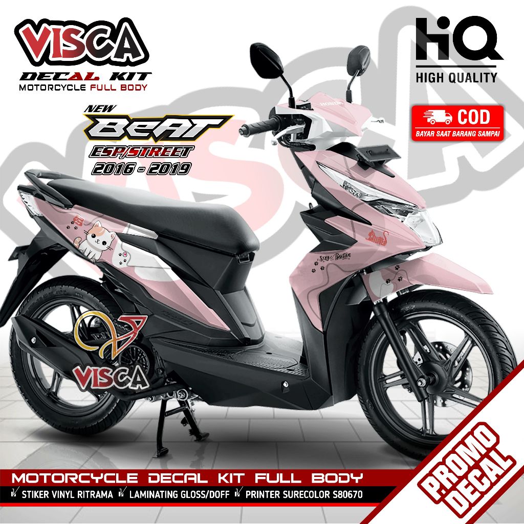 (COD) Decal Beat Esp Full Body Decal Beat Street 2016 2017 Full Body Stiker Beat Esp 2018 2019 Full 