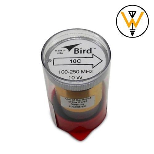 BIRD 10C ELEMENT 10W 100-250MHZ THRULINE ELEMENT WATTMETER BIRD 10 C