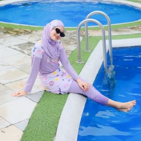 VITTO SWIMWEAR VOL 7// BAJU RENANG ANAK COWOK PANJANG// BAJU RENANG ANAK CEWEK HIJAB// BAJU RENANG M