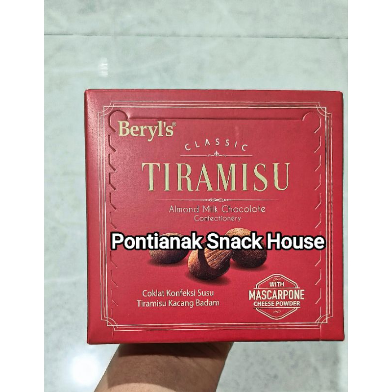 

Ready ! Beryls Almond Milk Chocolate Classic Tiramisu - Coklat Beryls Malaysia