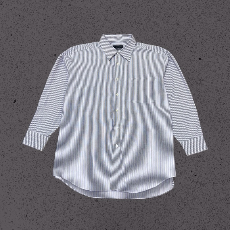 Kemeja Salur KANSAI YAMAMOTO JAPAN / Kemeja Casual Pria / Size XL