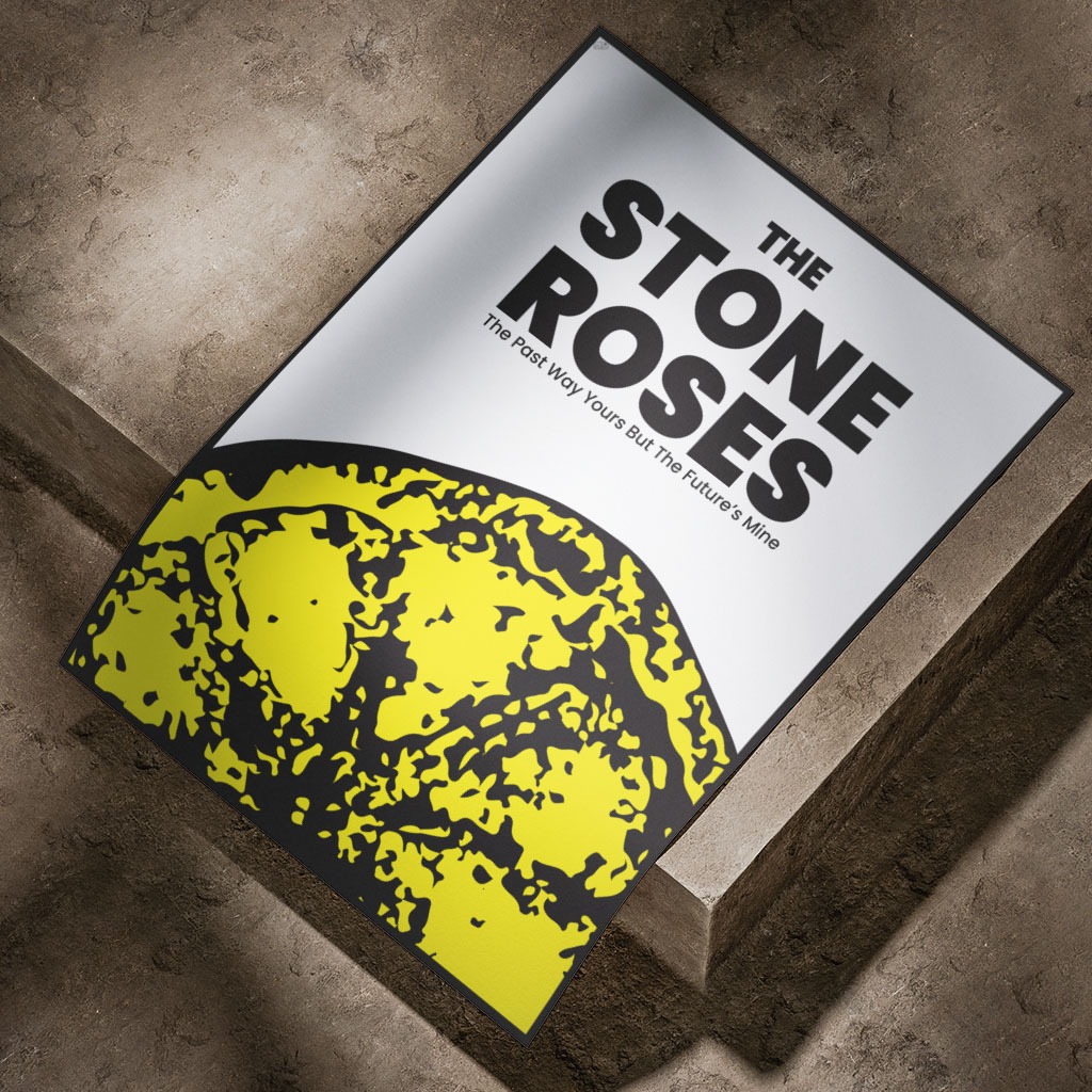Poster Band THE STONE ROSES Walldecor Wallpaper Band Pajangan Dinding Band Musik The Stone Roses