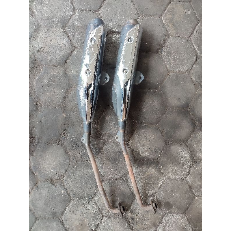 Knalpot Supra 125 New Fi Original