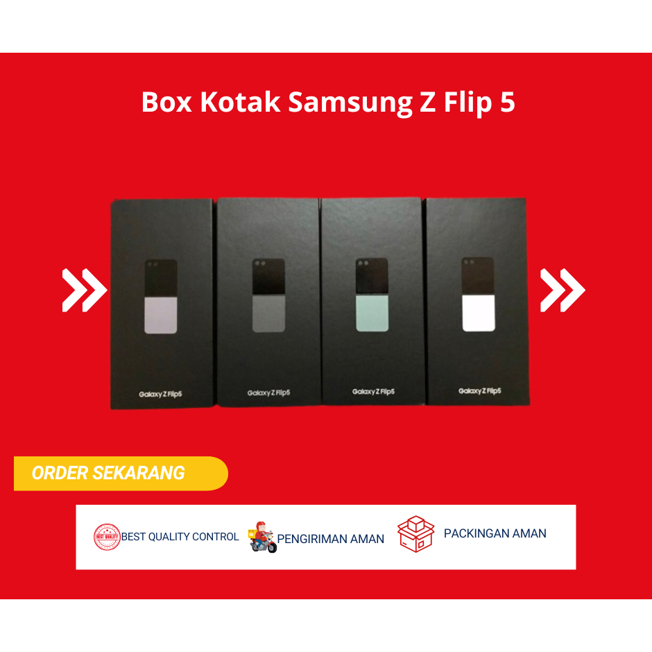 

Dus Box Kotak Samsung Z Flip 5 FULLSET/BOX ONLY