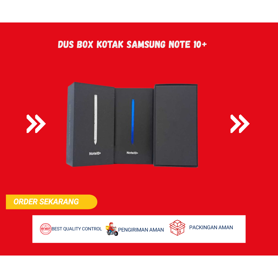 

Dus Box Kotak Samsung Note 10+ (Plus) FULLSET/BOX ONLY