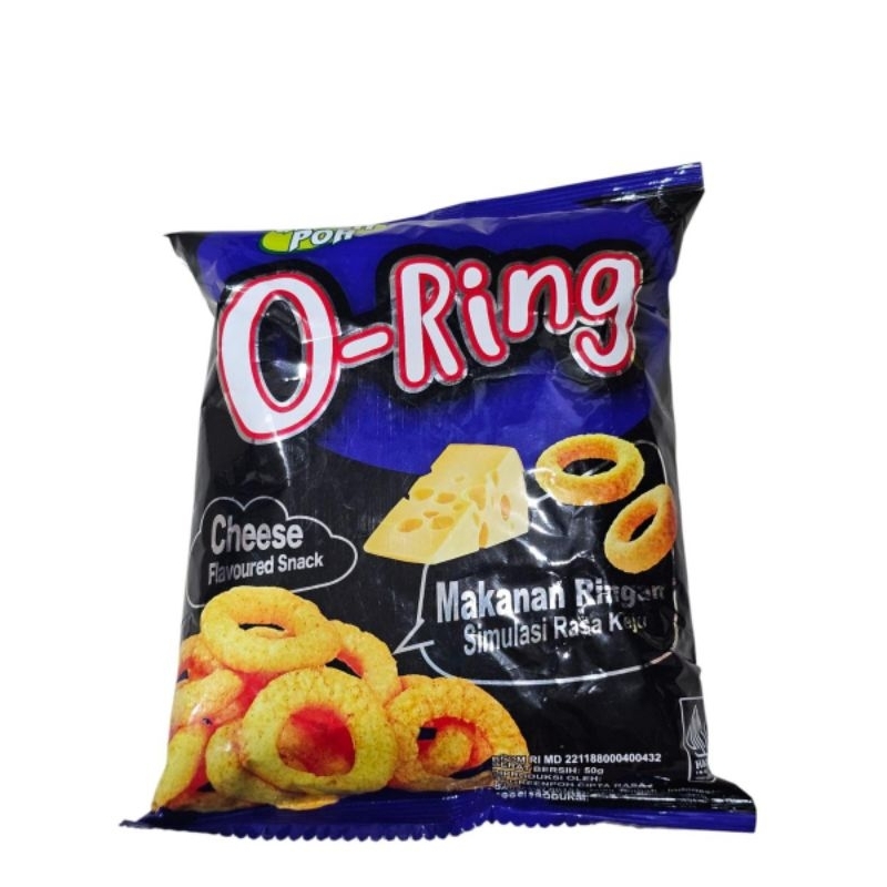 

Snack O-Ring Cheese 50gr - Cemilan/Makanan Ringan