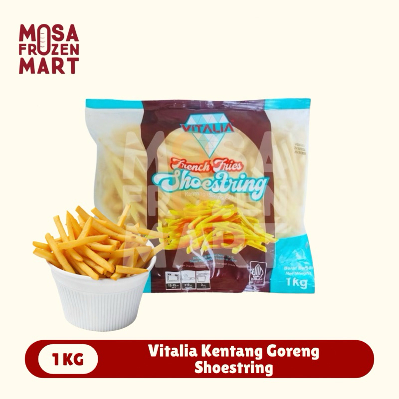 

Vitalia Kentang Goreng Shoestring 1 Kg| French Fries