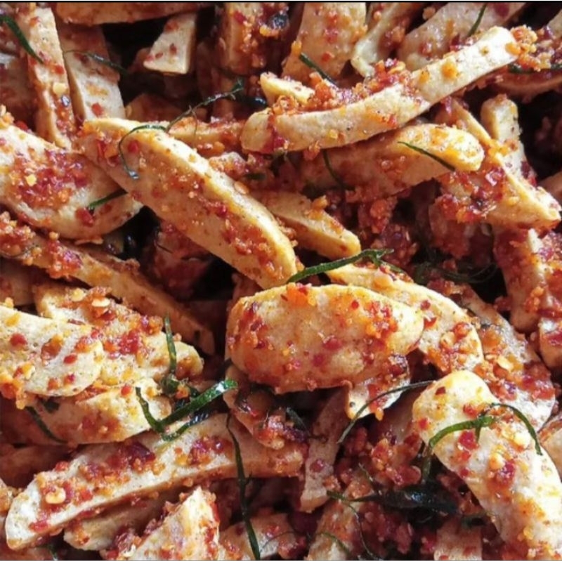 

basreng pedas daun jeruk