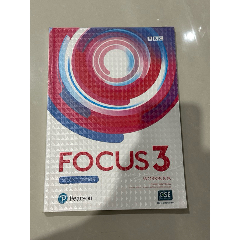 Focus 3 Workbook Pearson Second Edition Daniel Brayshaw BBC