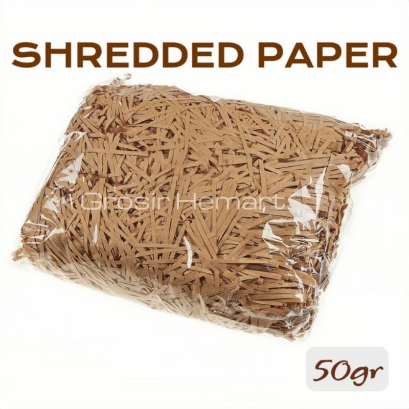 

Shredded Paper / Kertas Serut 50gr