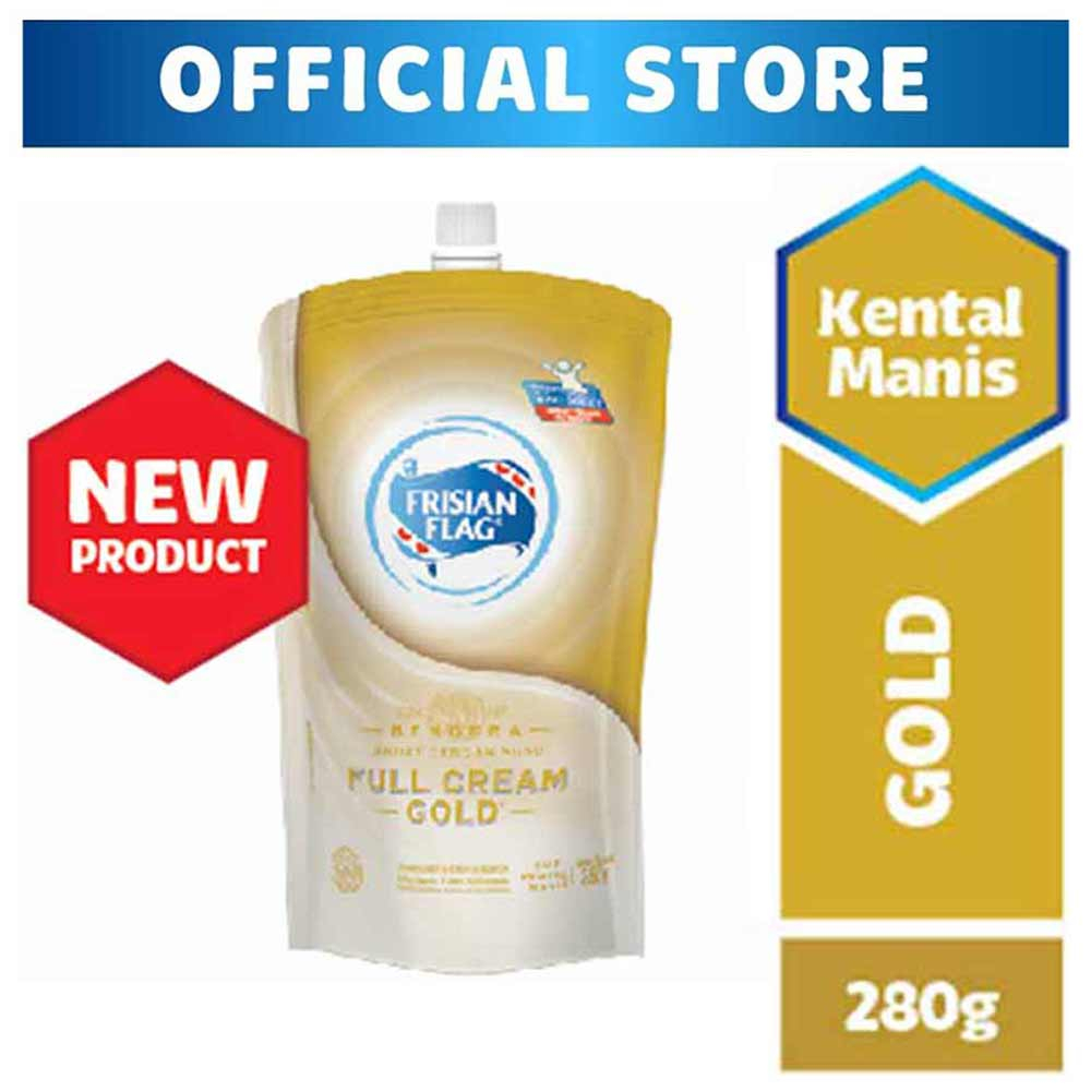 

FRISIAN FLAG GOLD SUSU KENTAL MANIS PUTIH PCH 280g