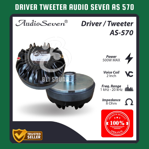 DRIVER TWEETER AUDIO SEVEN AS 570 TWITER TWETER ORIGINAL